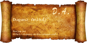 Dugasz Anikó névjegykártya